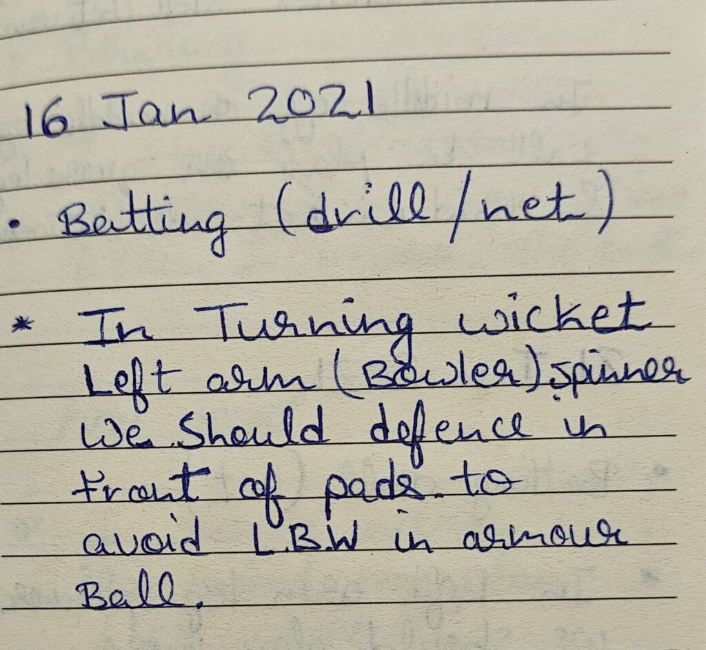 Batting on different pitches - defending spin on red soil